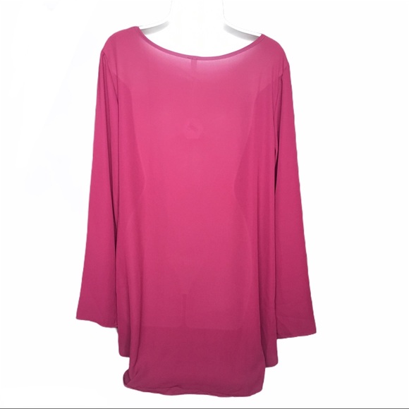 NWT Pink Blush Wine Color Long Sleeve - Picture 2 of 6